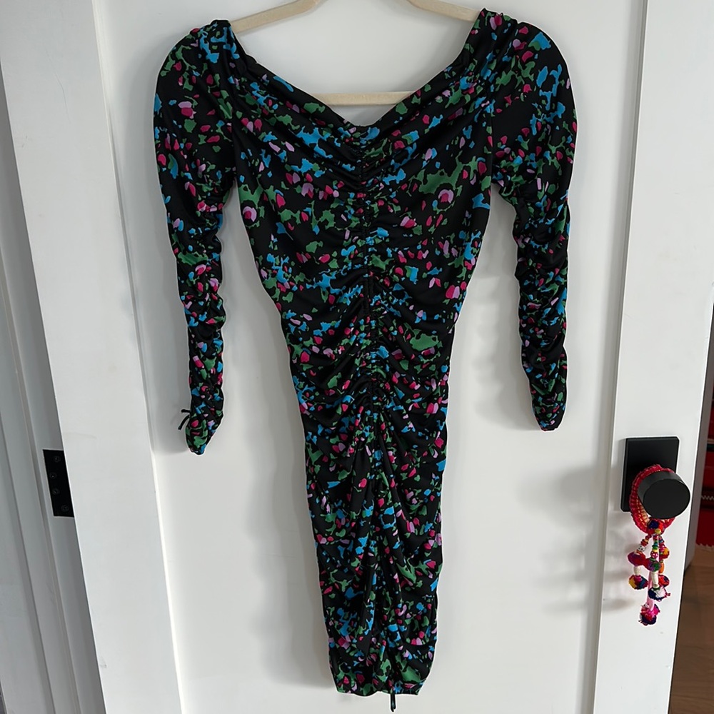 Zara print dress